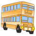 Double Decker Bus Coloring Pages